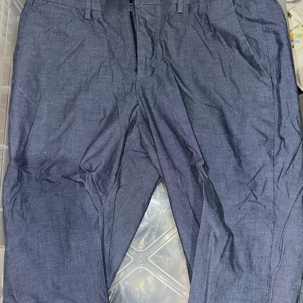 Express Men's Navy Chinos
